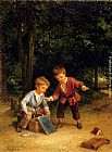Famous Playing Paintings - Playing Marbles